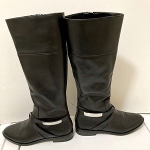 Alfani tall black knee-high boots, like new, size 8